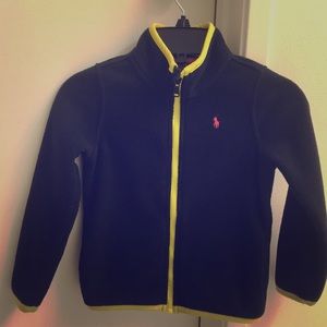 Polo Ralph Lauren fleece zipper sweater.